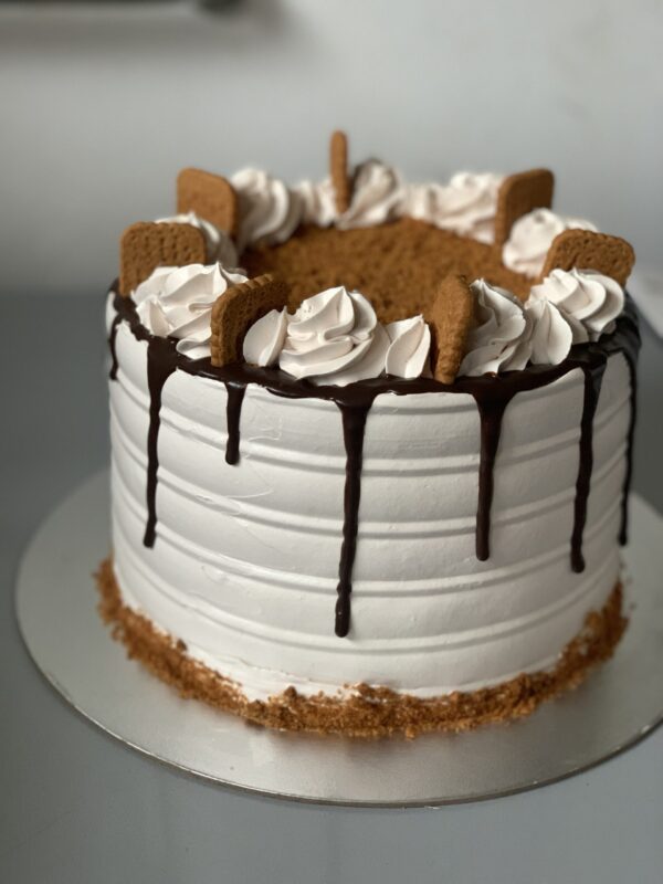 7.5in Biscoff Chocolate Cake