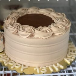 7.5 Inch Chocolate Caramel Cream Cake