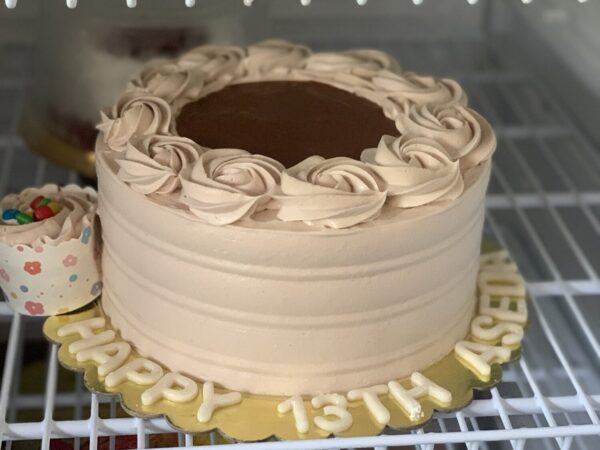 7.5 Inch Chocolate Caramel Cream Cake