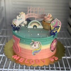 Kids Unicorn Birthday Cake 7.5 inch