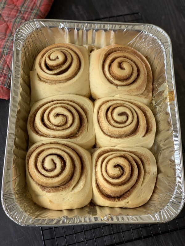 Classic Cream Cheese Cinnamon Roll Tray - Image 2