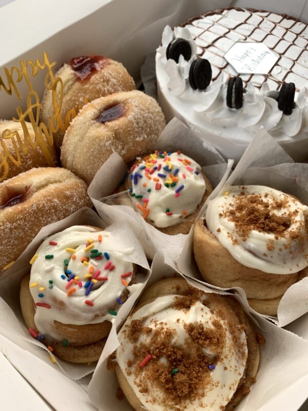 Assorted Treat Box with Cake - Image 3