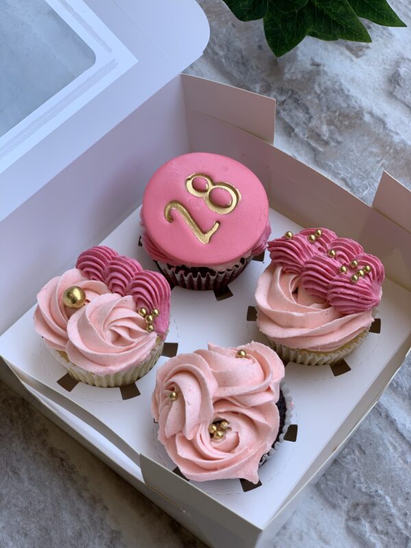 4-piece Celebration Cupcakes - Image 2